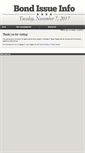 Mobile Screenshot of bondissueinfo.com
